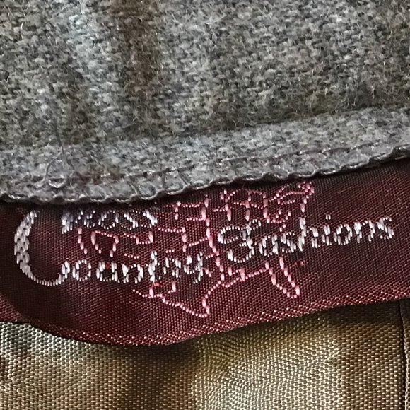 Cross Country Fashions - Gray Wool Mix Slacks - Picture 6 of 9